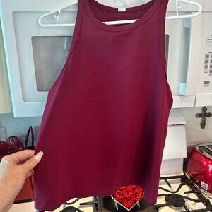 10 Lux  pink/ red lululemon align racerback NEW !